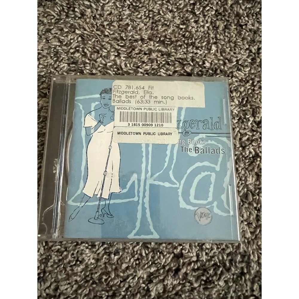 EllaFitzgerald The Best of the Song Book The Ballads CD Verve Jazz 1994 16Tracks